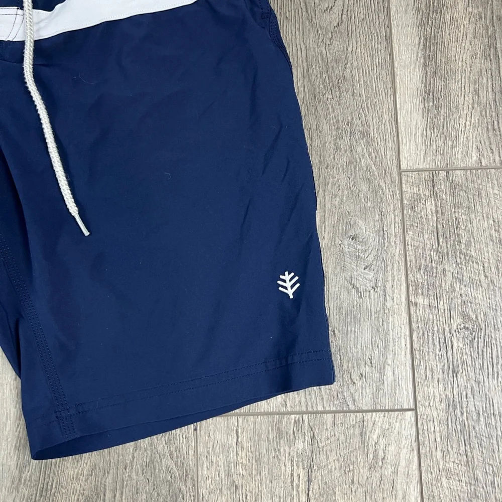 Coolibar‎ Mens Navy Swim Trunk